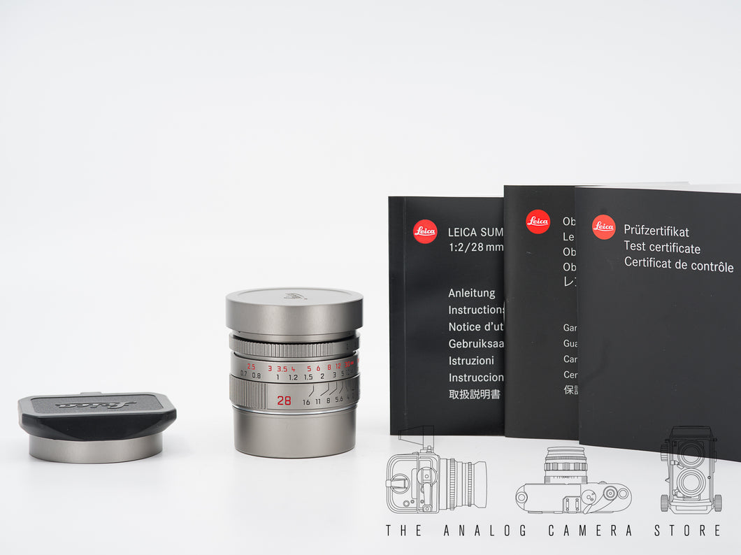 Leica Summicron-M 28mm 2.0 ASPH Titan