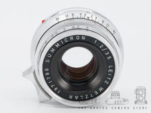 Afbeelding in Gallery-weergave laden, Leica Summicron-M 35mm 2.0 &#39;8 Elements&#39;

