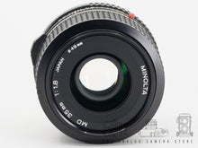 Load image into Gallery viewer, Minolta MD 35mm 1.8
