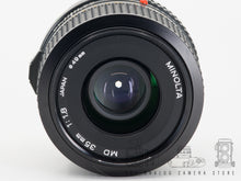Load image into Gallery viewer, Minolta MD 35mm 1.8
