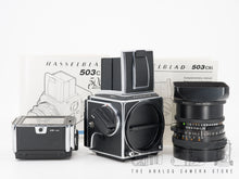 Load image into Gallery viewer, Soon for sale | Hasselblad 503CXi + CF 60mm 3.5 + A12
