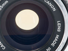 Load image into Gallery viewer, Canon FD 35mm 2.0 concave chrome nose, READ
