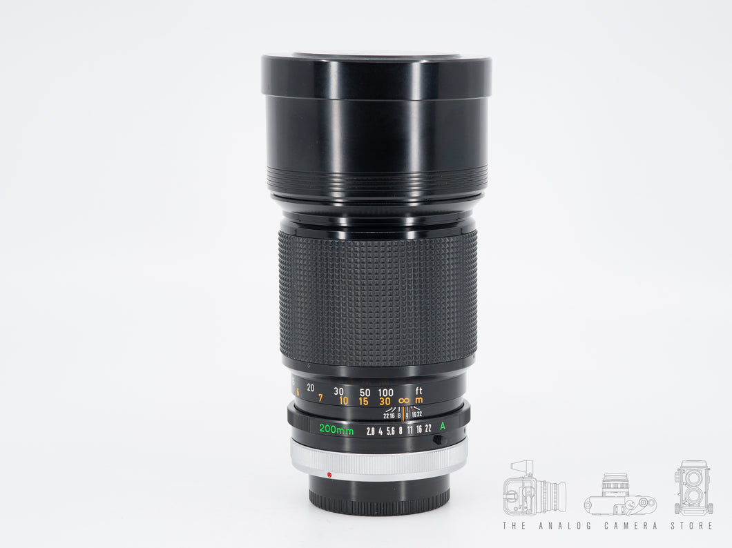 Canon FD 200mm 2.8 SSC