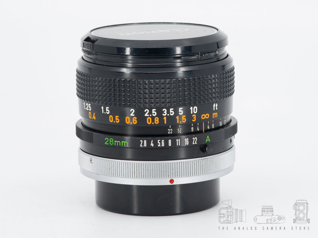 Canon FD 28mm 2.8 SC