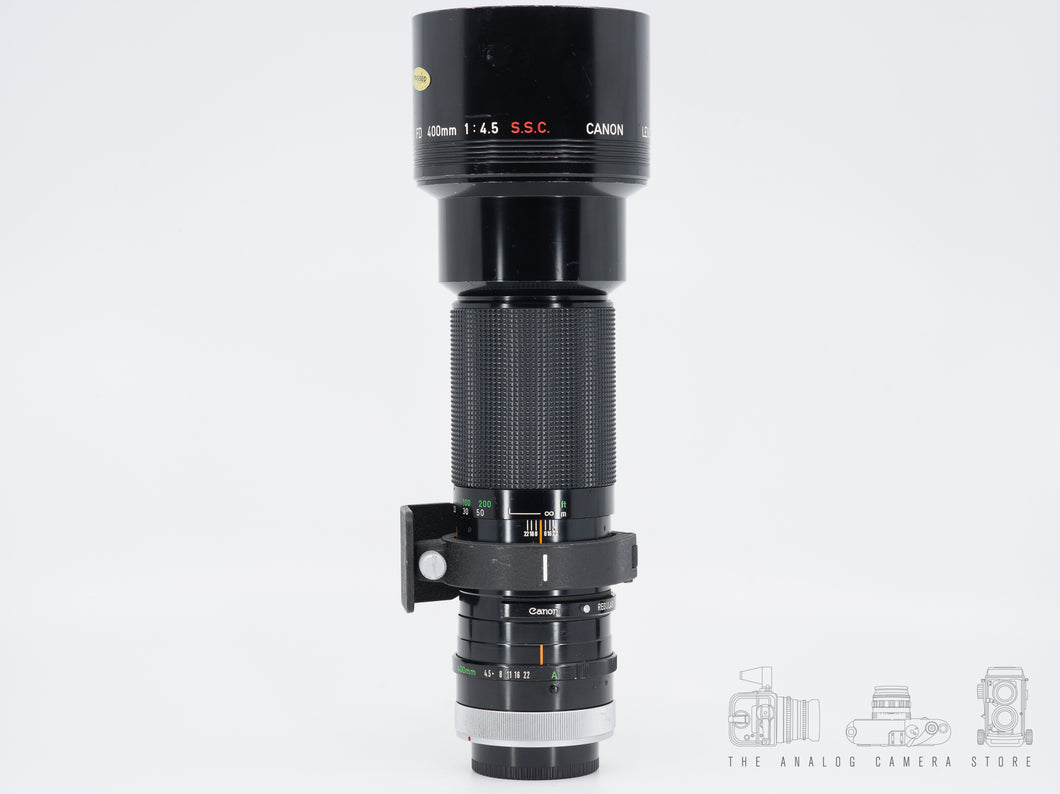 Canon FD 400mm 4.5 SSC