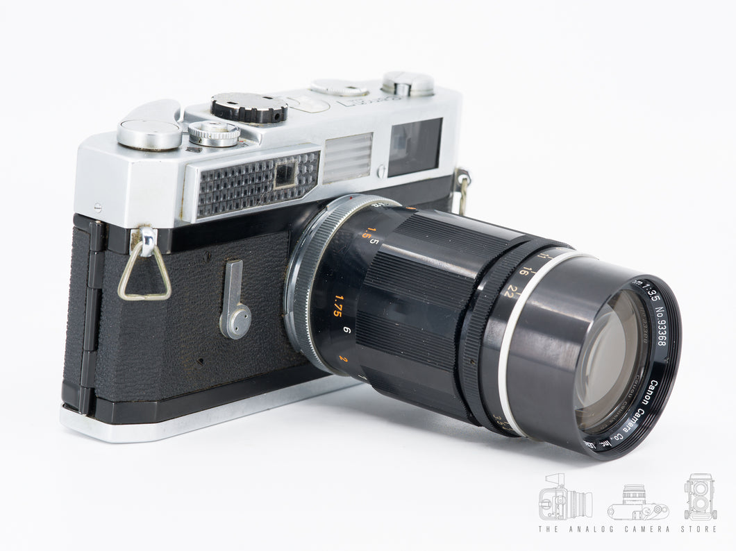 Canon 7 + 135mm 3.5 | SET