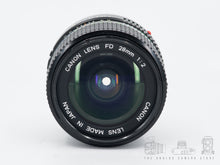 Load image into Gallery viewer, Canon FDn 28mm 2.0
