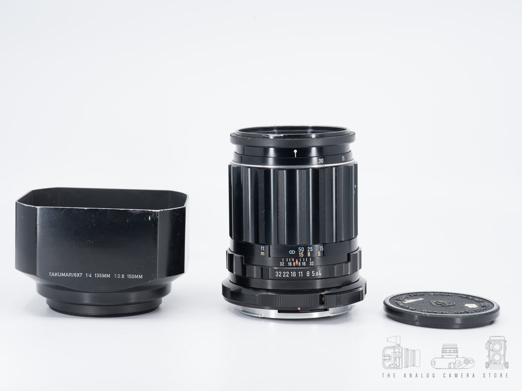 Pentax Asahi super macro Takumar 135mm 4.0 for 6X7