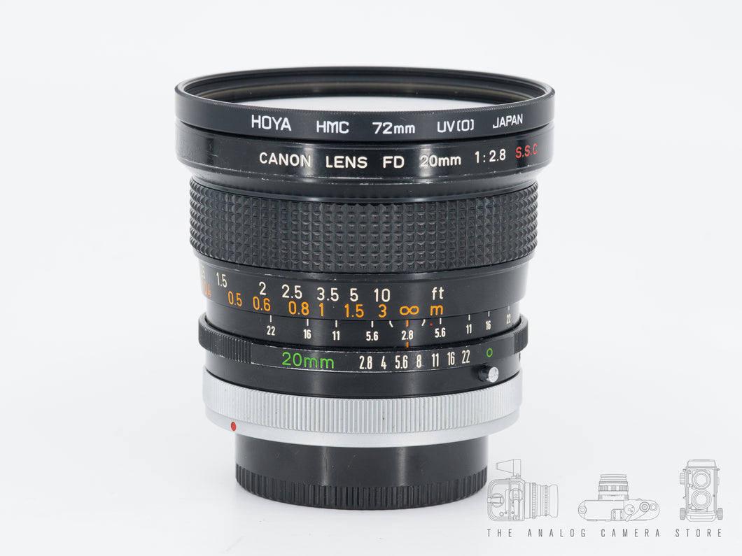 Canon FD 20mm 2.8 S.S.C
