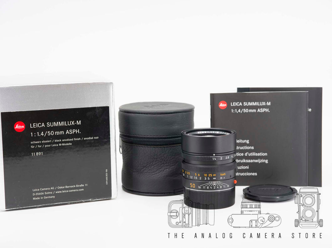 Leica Summilux-M 50mm 1.4 ASPH | BOXED | CLA