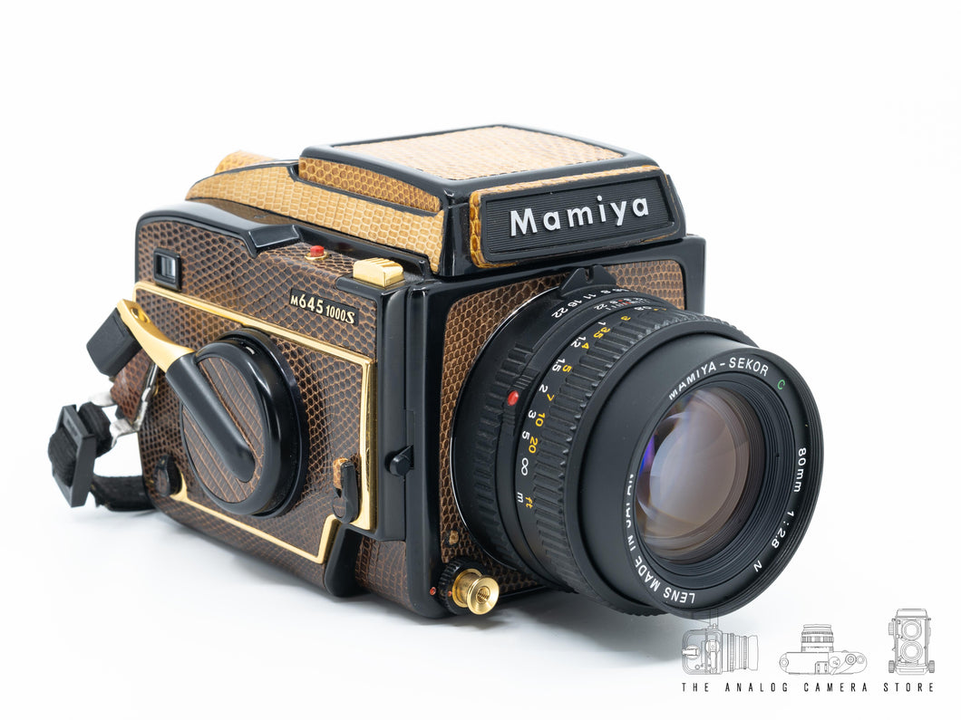 Mamiya 645s Gold Snakeskin