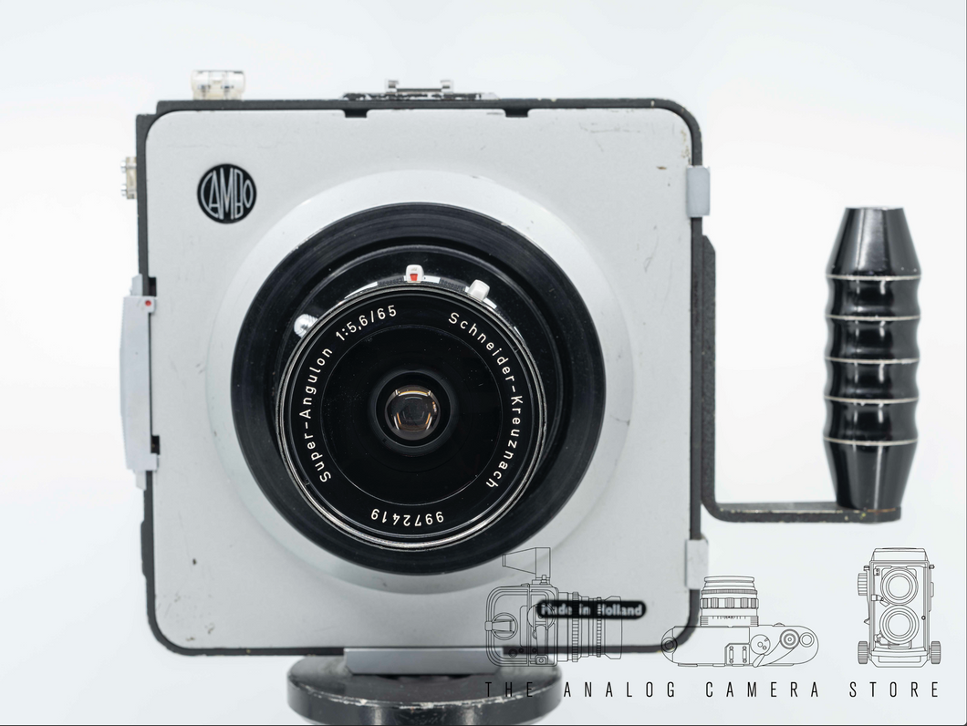 Cambo 4x5 wide angle, first version + Schneider super Angulon 65mm 5.6