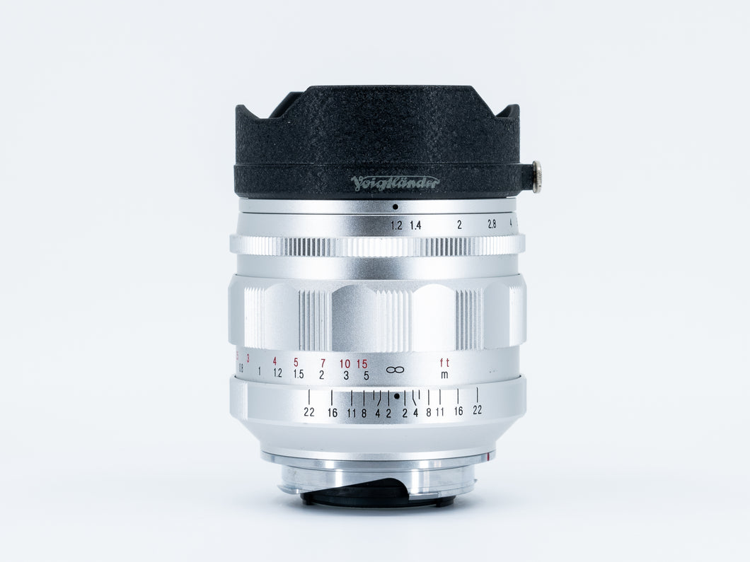 Voigtländer Nokton 35mm 1.2 Aspherical Silver V1, VM Mount | BOXED